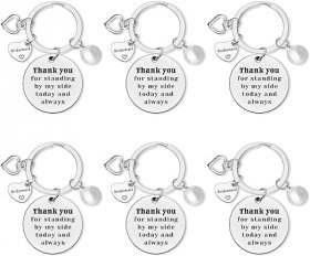 Wedding Gifts for Bridesmaid Maid of Honor Keychain