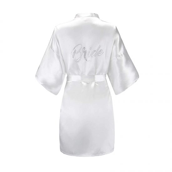 WeddingGiftsWedding Silk Satin Long Sleeve and Pants Pyjamas