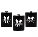 7PCs 6 OZ stainless steel hip flask set customized groomsmen