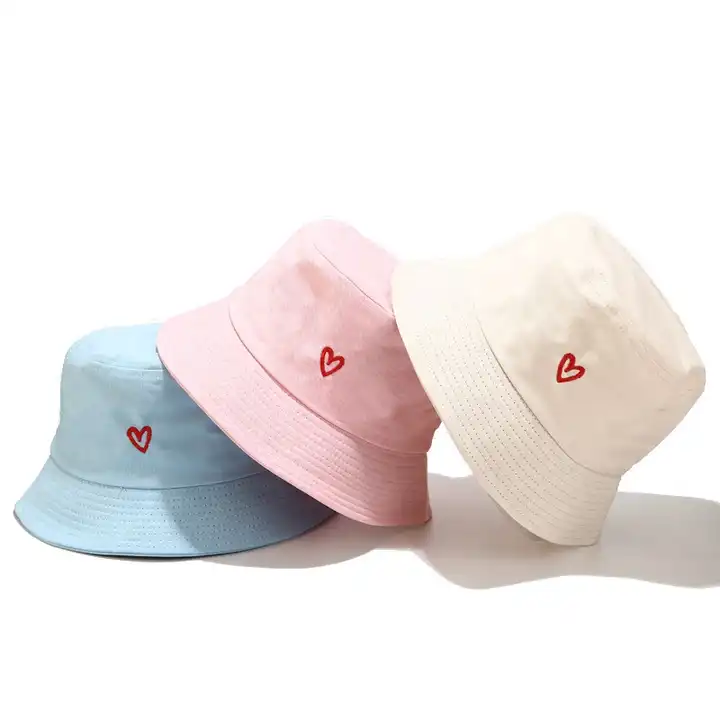 Embroidery Logo Bucket Hat Cheap Fisherman Hat Custom Logo Print