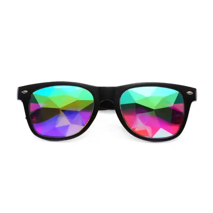 Festivals Kaleidoscope Glasses Rainbow Prism shades Sunglasses