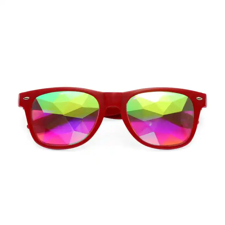 Festivals Kaleidoscope Glasses Rainbow Prism shades Sunglasses